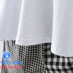 Set bộ áo thun quần sọc ca rô cho bé-sileshop (4)